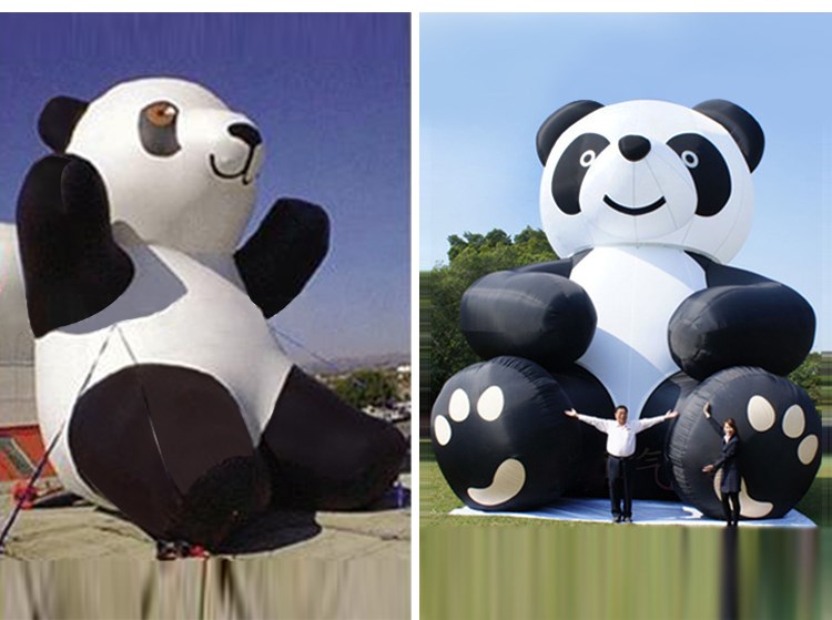 阿克苏充气熊猫展示